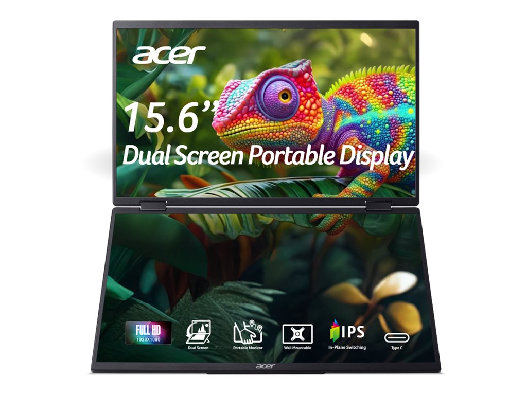 ACER PD163Qsmiuux Portable Monitor 15p