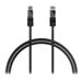 Verbatim, Network cable, RJ-45 (M) to RJ-45 (M), 1 m, CAT 6, black