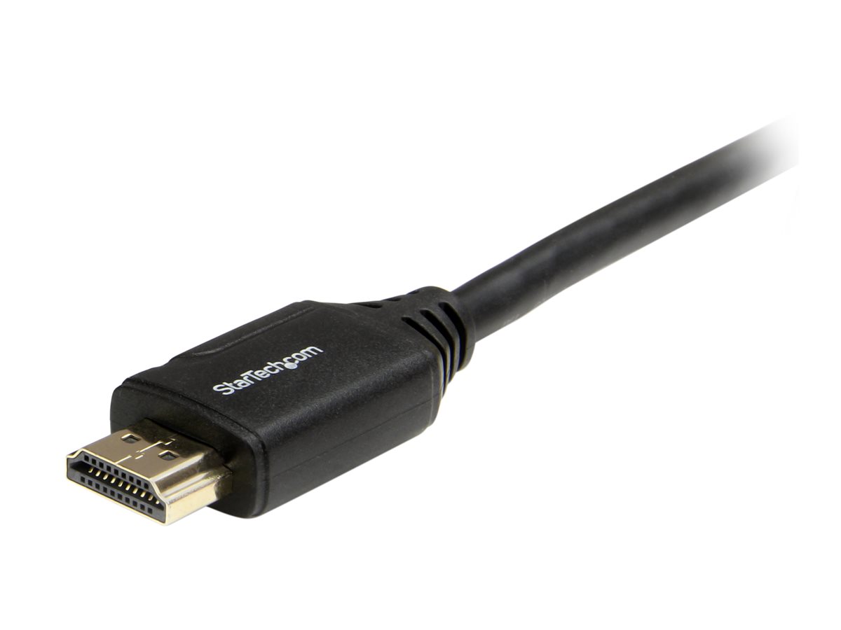 StarTech.com 3ft (1m) Premium Certified HDMI 2.0 Cable with Ethernet, High Speed Ultra HD 4K 60Hz HDMI Cable HDR10, HDMI Cord (Male/Male Connectors), For UHD Monitors, TVs, Displays - Durable HDMI Cable (HDMM1MP) - kabel HDMI s ethernetem - 1 m – foto 4