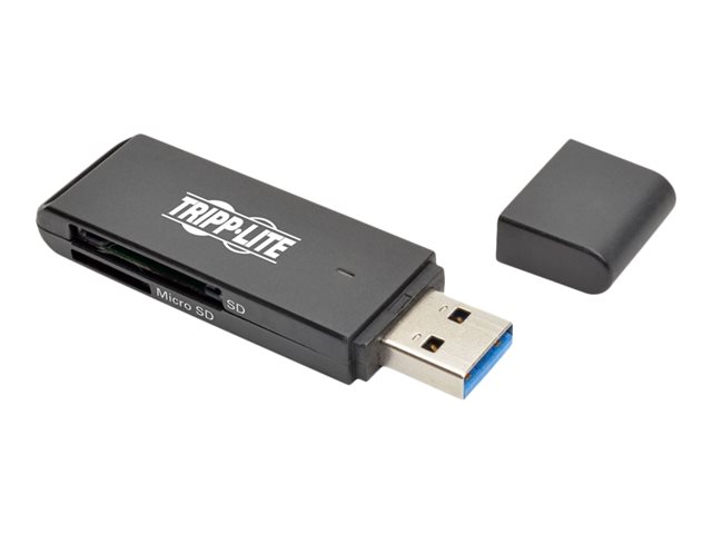 Tripp Lite USB 3.0 SuperSpeed SD / Micro SD Adapter, Memory Card Reader