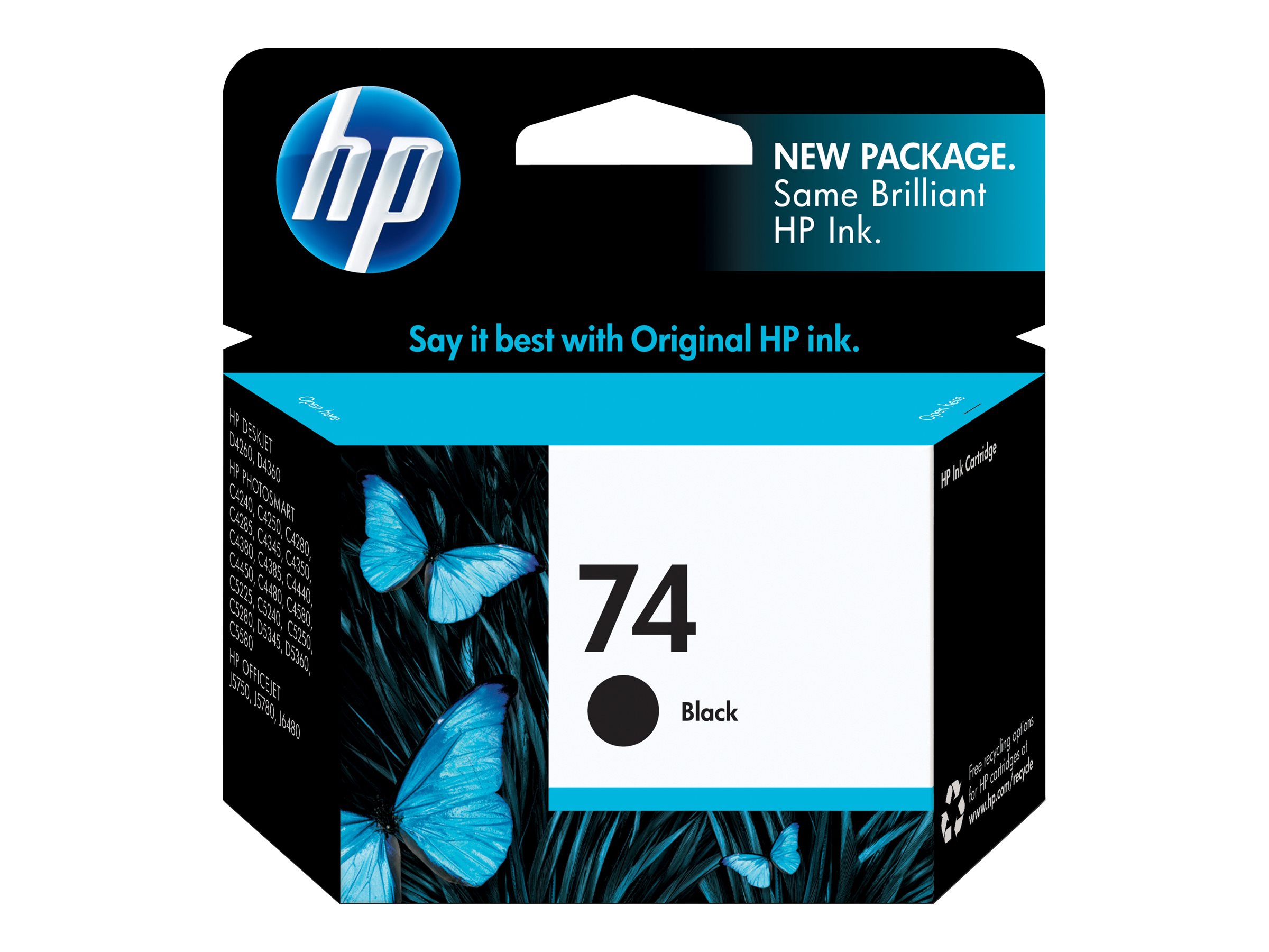 HP 74 - 4.5 ml - black