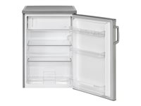 Bomann Køleskab med fryseenhed 105liter Klasse A+++ 14liter Fritstående Rustfritstål look