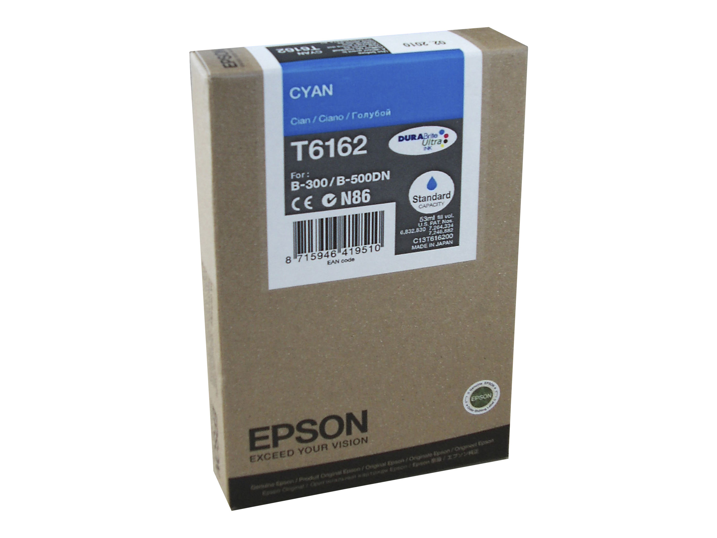 Epson T6162 - Cyan - original
