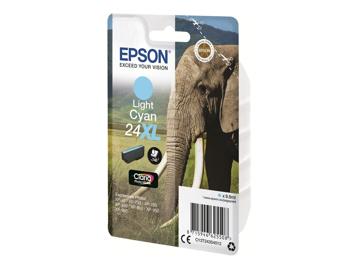 EPSON 5LB 24XL light cyan ink w/s