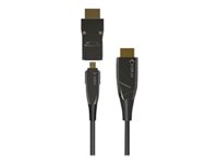 TECHly HDMI-kabel med Ethernet 20m Sort