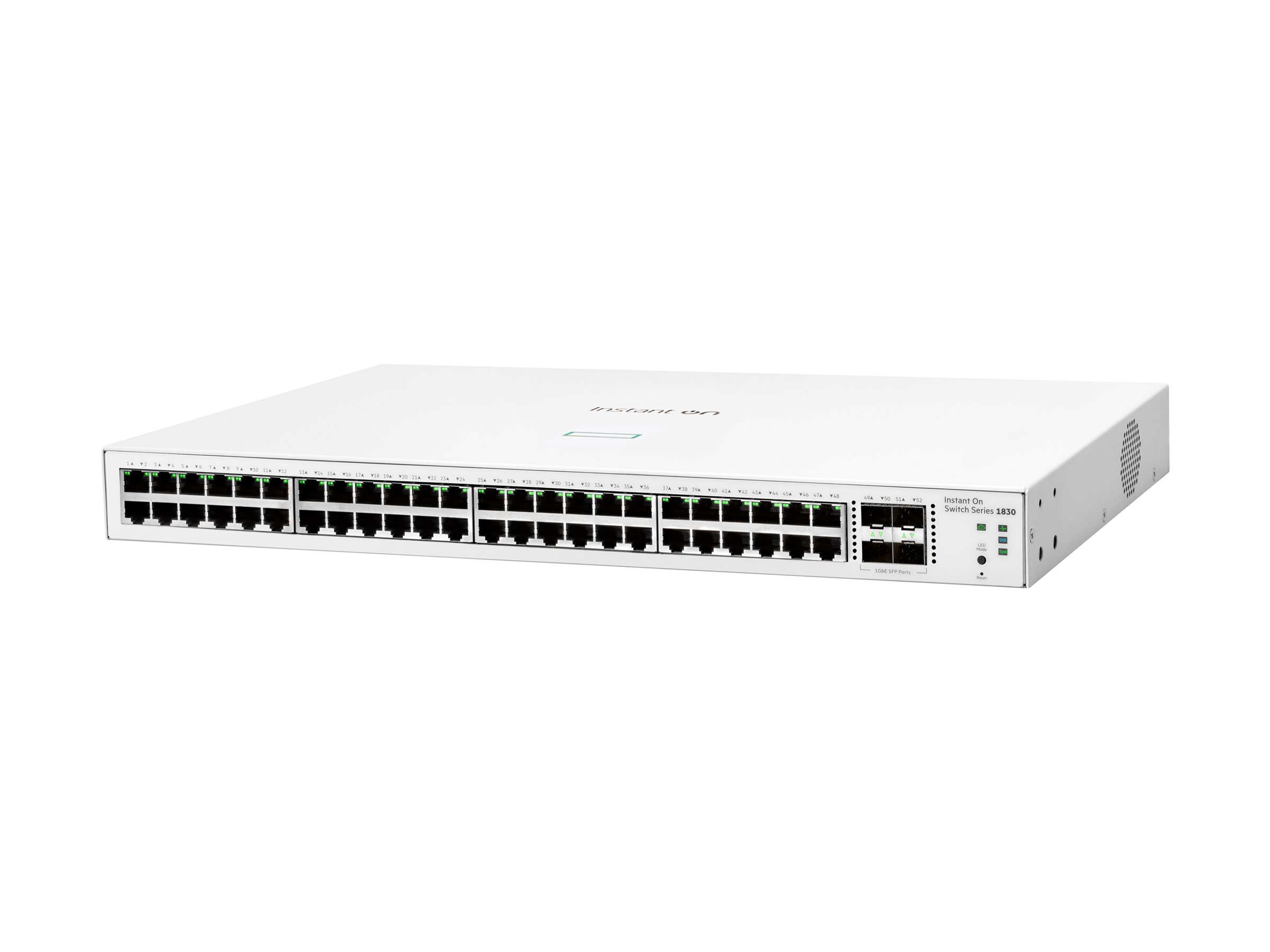 HPE Networking Instant On 1830 48G 4SFP Switch - switch - 48 ports - smart - rack-mountable