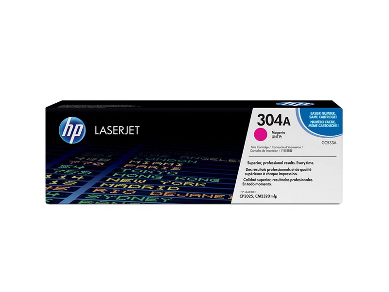 HP COLOR LASERJET CB533A MAGENT