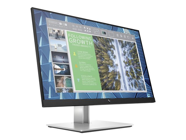 HP LCD E24q G4 24'' 2560x1440, IPS w/LED micro-edge, jas 250 cd/m2, 1000:1, 4ms g/g, VGA, DP 1.2, HD