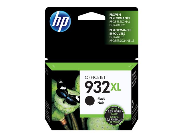Image of HP 932XL - High Yield - black - original - Officejet - ink cartridge