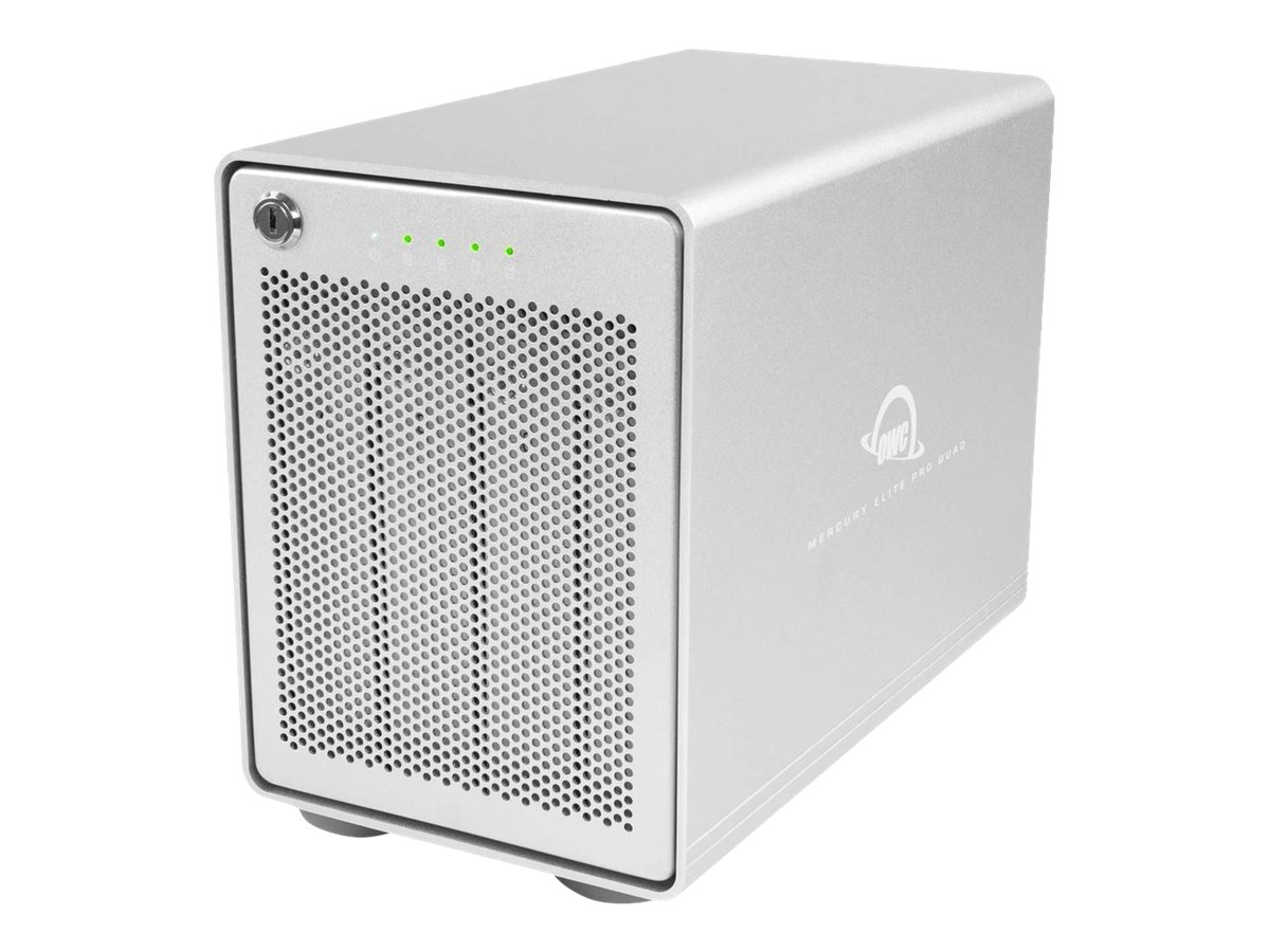 OWC Mercury Elite Pro Quad hard drive array Paradigm PCs