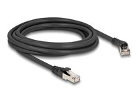 DeLOCK CAT 8.1 S/FTP 3m Patchkabel Sort