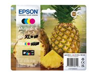 Epson 604XL Multipack - 4-pack - XL(black) + Standard Capacity - black, cyan, magenta, yellow - original - ink cartridge