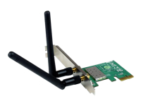 StarTech.com PCI Express Wireless N Card - 300 Mbps PCIe 802.11 b/g/n Network Adapter Card - 2T2R 2.2 dBi - PCIe Wireless Desktop Card (PEX300WN2X2)