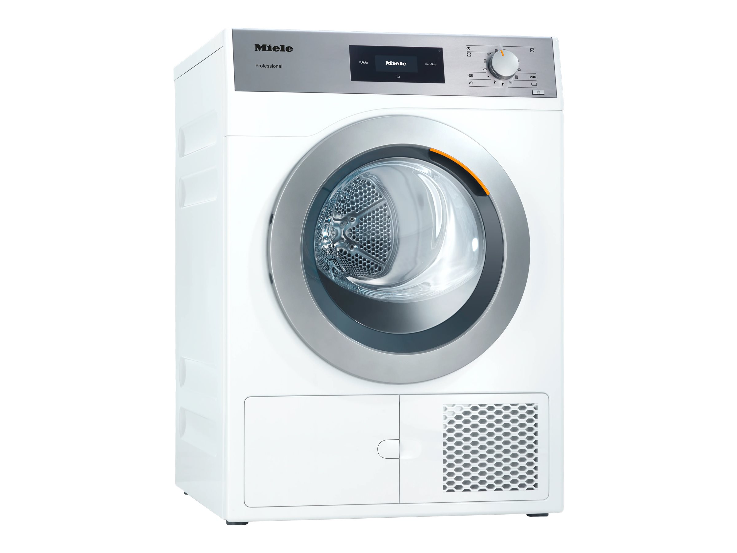 Miele Professional Little Giants Pdr 307 Hp El Dryer Front Loading Freestanding Lotus White