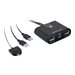 IOGEAR 2x4 USB 2.0 Peripheral Sharing Switch GUS402