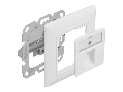 DELOCK Keystone Anschlussdose 1 Port