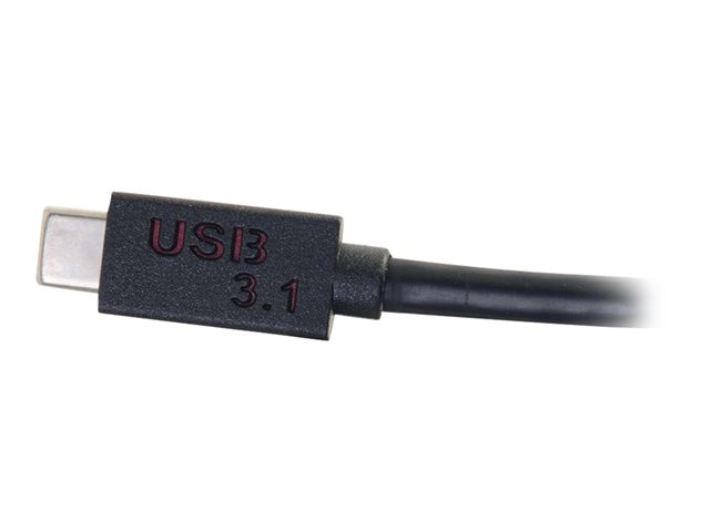 C2G USB 3.1 USB Type C to VGA Adapter - USB C to VGA Black - externí video adaptér - černá – foto 5