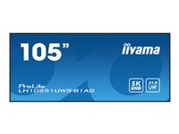 iiyama ProLite LH10551UWS-B1AG 105' Digital skiltning 5120 x 2160
