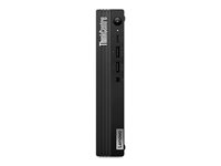 Lenovo ThinkCentre M90q Gen 3 11U5 - Tiny - Core i5 12500 / 3 GHz - vPro Enterprise - RAM 16 GB - SSD 256 GB - TCG Opal Encryption, NVMe, Value - UHD Graphics 770 - GigE, Bluetooth 5.2, 802.11ax (Wi-Fi 6E) - WLAN: Bluetooth 5.2, 802.11a/b/g/n/ac/ax (Wi-Fi 6E) - Win 11 Pro - monitor: none - keyboard: UK - black - TopSeller - with 1 Year Lenovo Premier Support