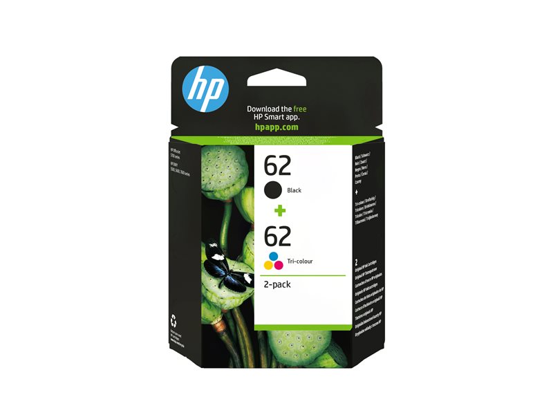HP 62 Cartouche d encre Combo 2-Pack