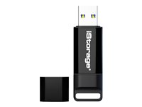 iStorage datAshur BT - USB flash drive (biometric) - encrypted - 128 GB - USB 3.2 Gen 1