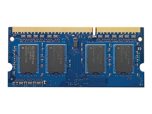 Image of HP - DDR3L - module - 4 GB - SO-DIMM 204-pin - 1600 MHz / PC3-12800 - unbuffered
