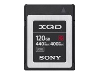 Sony G-Series QD-G120F XQD Memory Card 120GB 440MB/s