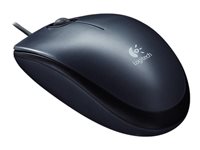 Logitech M100 Optical Mouse - Black - 910-001648