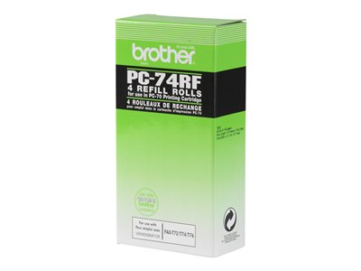 Brother PC74RF - Ruban d'impression pour FAX-T104, T106, T74, T76, T78