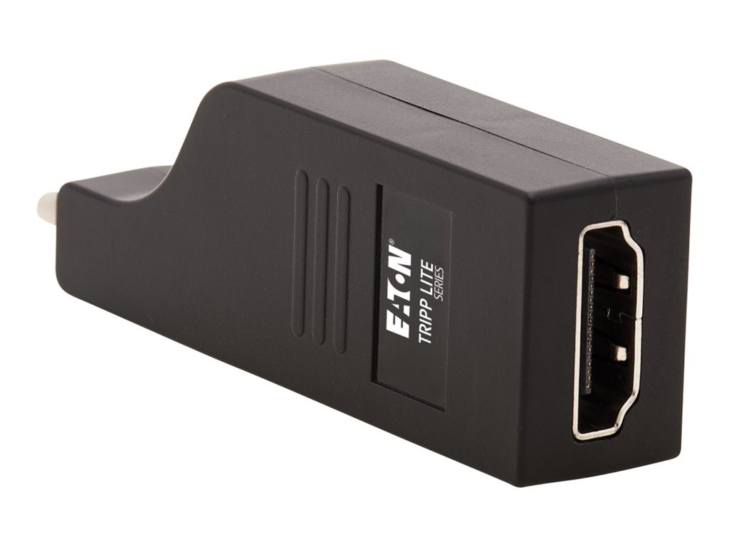 Tripp Lite USB C to HDMI Adapter Converter Vertical 4K HDMI, 4:4:4 M/F HDMI, Thunderbolt 3 Compatible, 3840 x 2160 4:4:4, Black