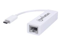 Manhattan Netværksadapter USB-C 3.1 Gen 1 Kabling