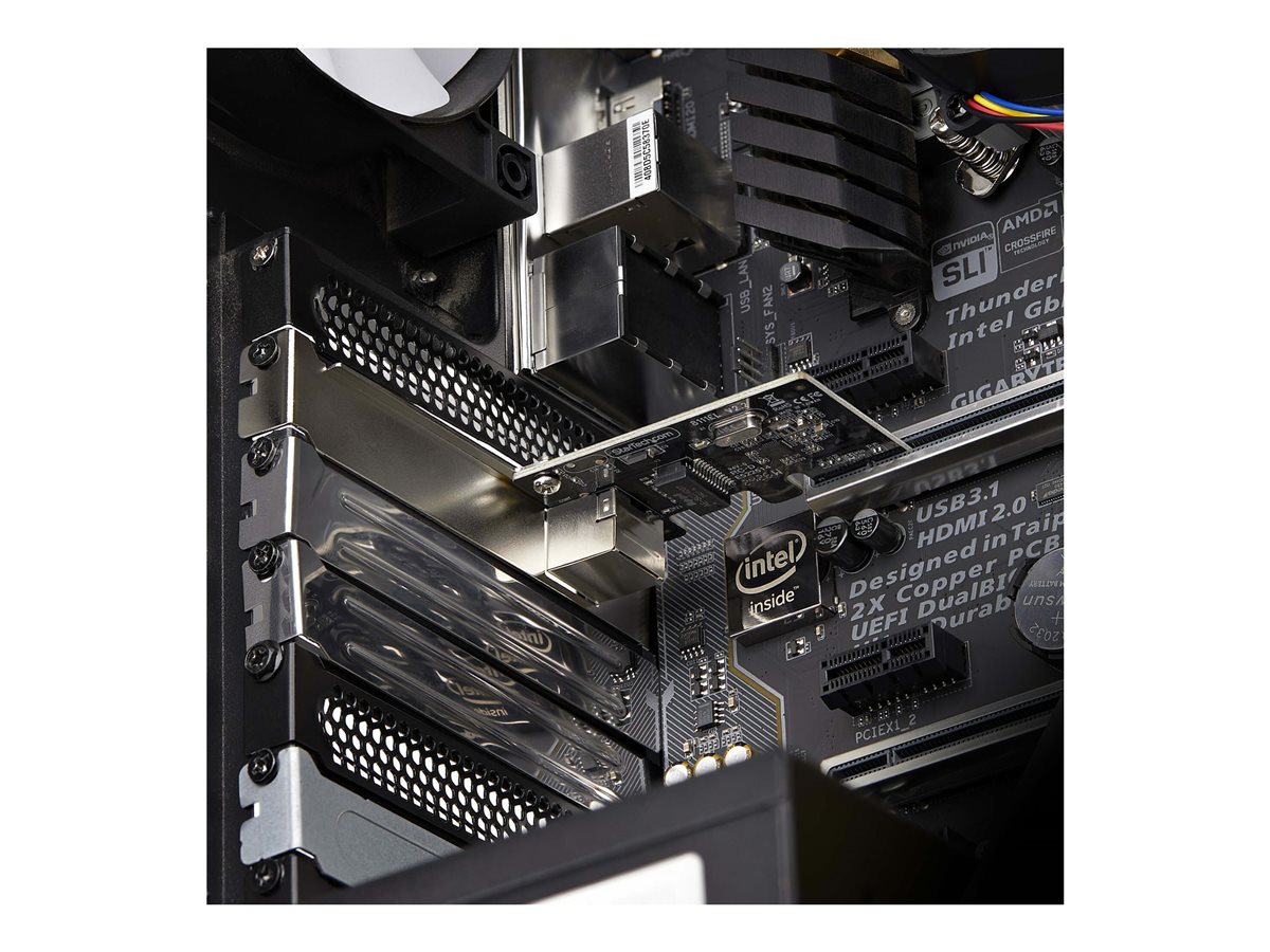 StarTech.com 1-Port Gigabit PCIe Network Adapter Card, TAA Compliant - síťový adaptér - PCIe - Gigabit Ethernet x 1 - kompatibilní s TAA – foto 8