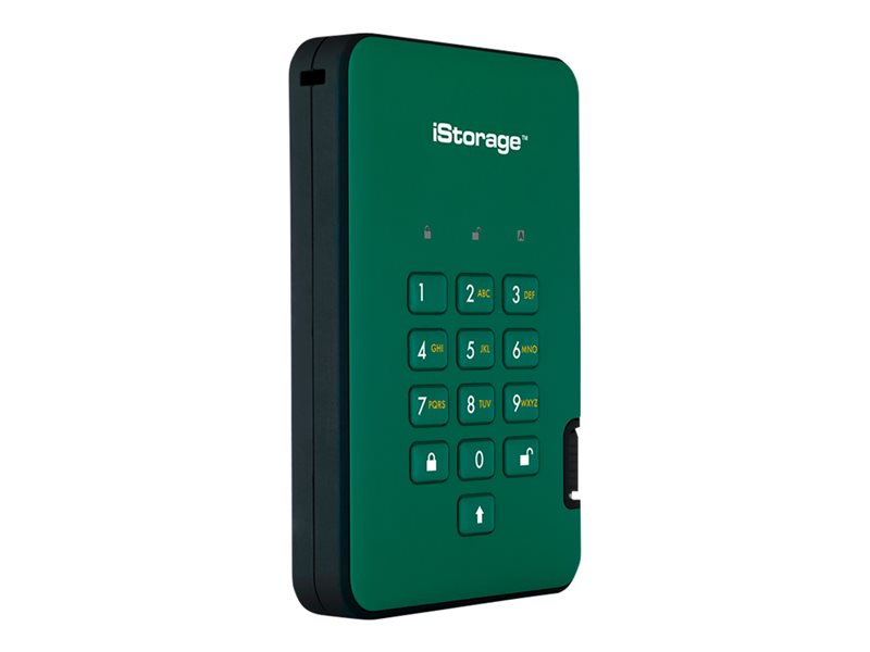 iStorage diskAshur - disque dur - 500 Go - USB 3.1 Gen 1 - Conformit TAA