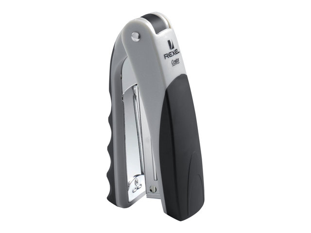 Rexel Centor Stapler 25 Sheets Plastic Rubber Black Silver