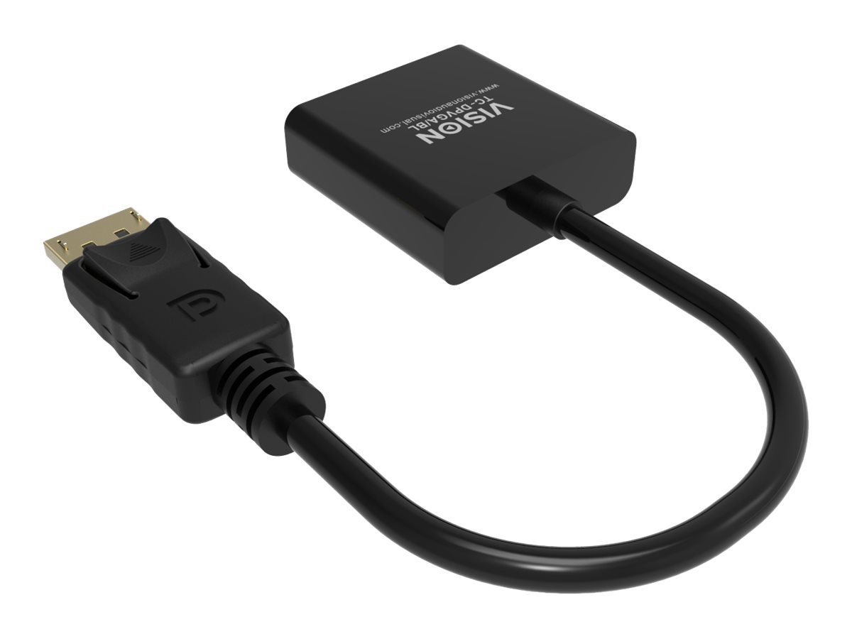 VISION Professional installation-grade DisplayPort to VGA adaptor - LIFETIME WARRANTY – foto 6