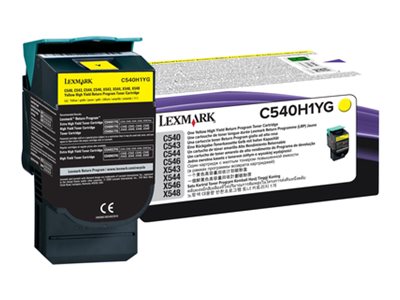 LEXMARK C540H1YG, Verbrauchsmaterialien - Laserprint PB C540H1YG (BILD1)