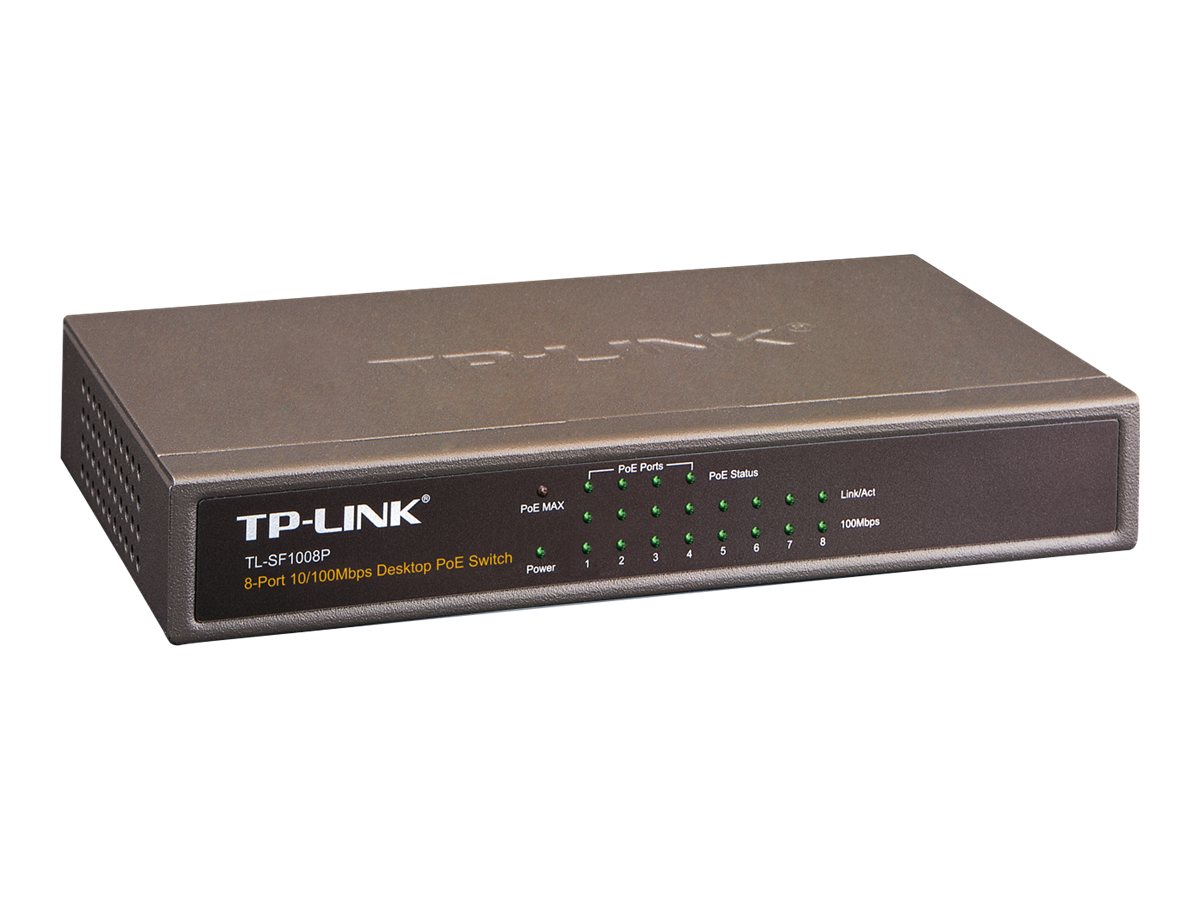 TP-Link TL-SF1008P - přepínač - 8 porty – foto 2