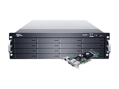 Sans Digital EliteSTOR Series ES316X6+BHP Storage enclosure 16 bays (SATA-600 / SAS-2) 