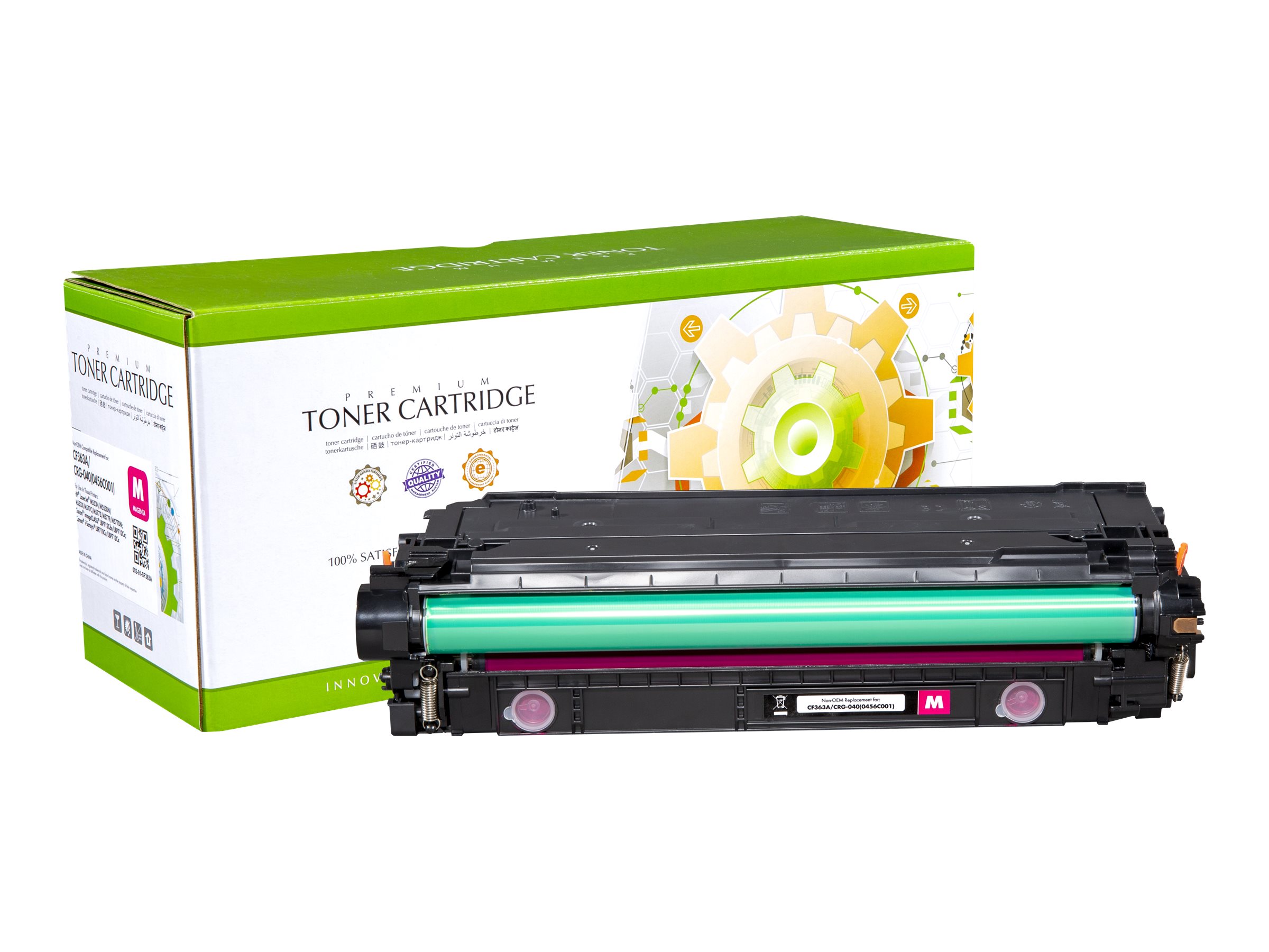 STATIC Toner cartridge compatible with HP CF363A magenta remanufactured 5.000 pages