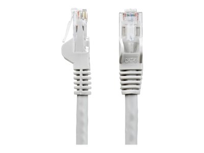 StarTech.com 7ft CAT6 Ethernet Cable, 10 Gigabit Snagless RJ45 650MHz 100W PoE Patch Cord, CAT 6 10GbE UTP Network Cable w/Strain Relief, Gray, Fluke Tested/Wiring is UL Certified/TIA - Category 6 - 24AWG (N6PATCH7GR)