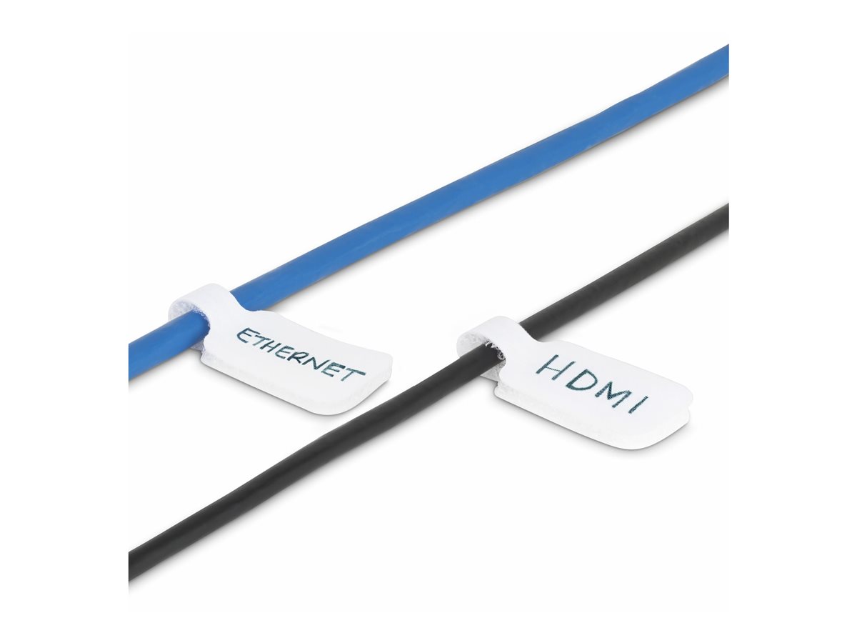 StarTech .com Étiquette pour Câble 9 cm, Paquet de 100, Étiquette de Câble