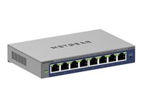NETGEAR Plus GS108Ev4 Switch 8-porte Gigabit Ethernet 