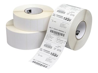 Zebra Z-Perform 2000D - Permanent acrylic adhesive - coated - 101.6 x 50.8 mm 7440 label(s) (6 roll(s) x 1240) paper labels - for Zebra GX420; GK Series GK420; G-Series GC420; GX Series GX420, GX430; LP 28XX; TLP 28XX