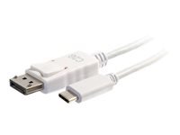 C2G 12ft USB C to DisplayPort 4K Cable White
