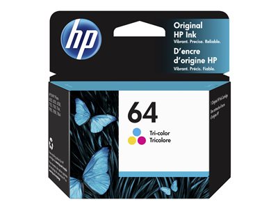 HP 64 - 4 ml - color (cyan, magenta, yellow)
