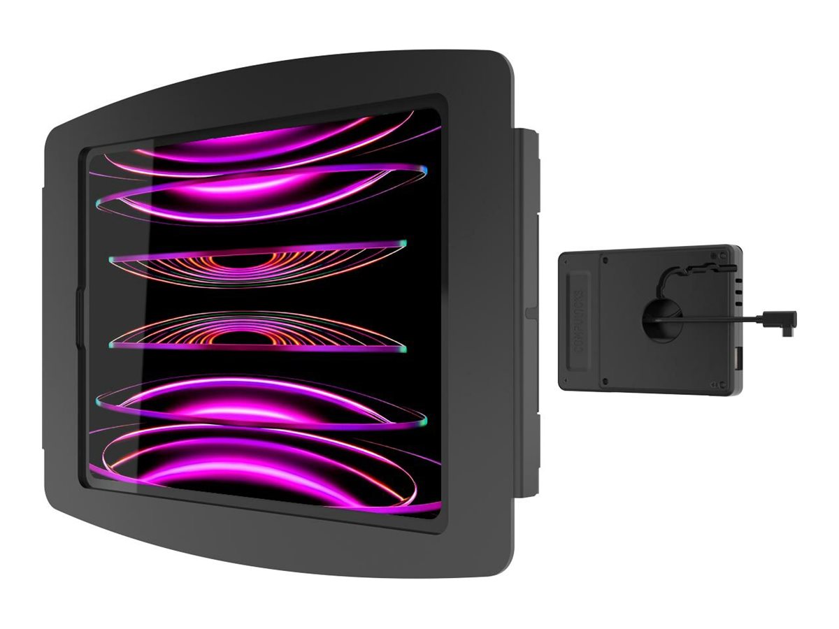 Compulocks iPad Pro 12.9" (3-6th Gen) Space Enclosure Wall Mount Plus Hub