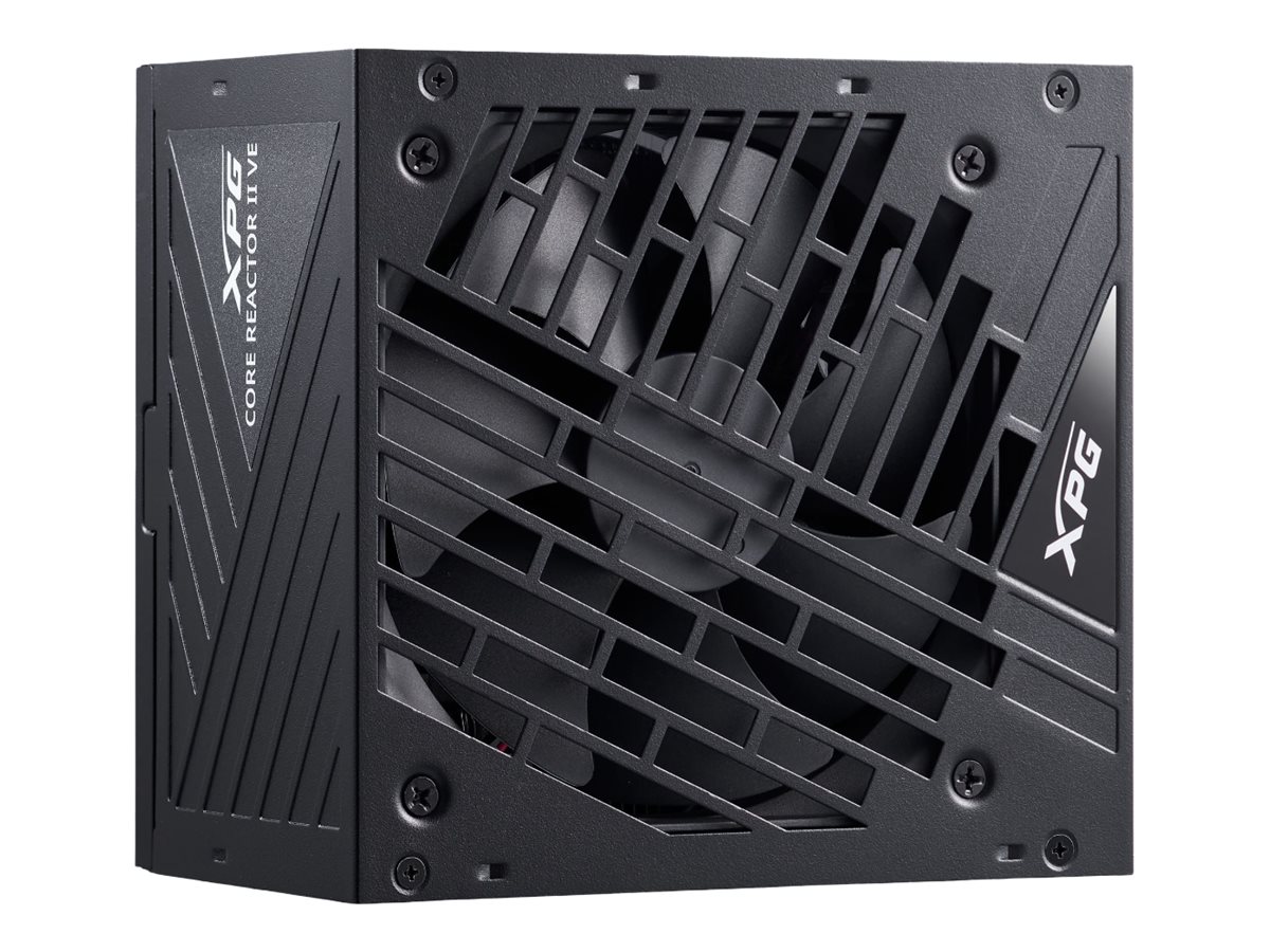 XPG CORE REACTOR II VE power supply 750 Product shot Left-angle 79750