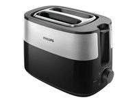Philips Daily Collection HD2516 Brødrister Sort