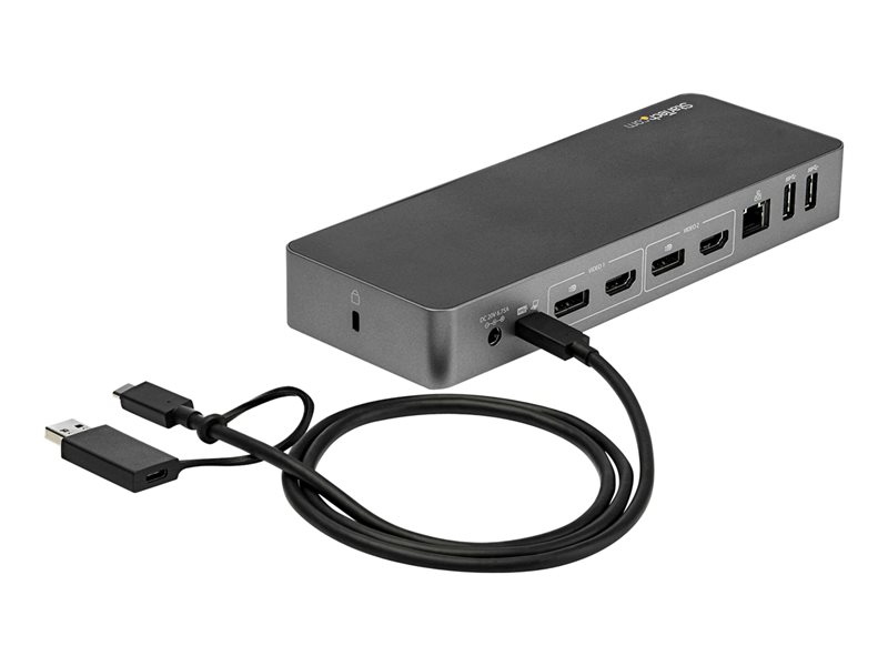 StarTech .com Station d'accueil USB Type-C/A à deux écrans