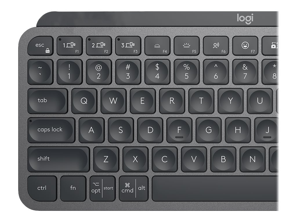 Logitech MX Keys Mini keyboard black Input Product shot Close-up 75300